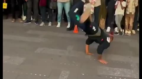 street jumping dance