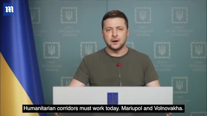 Ukraine's President Zelensky_ Almost 10,000 Russian soldiers have been killed