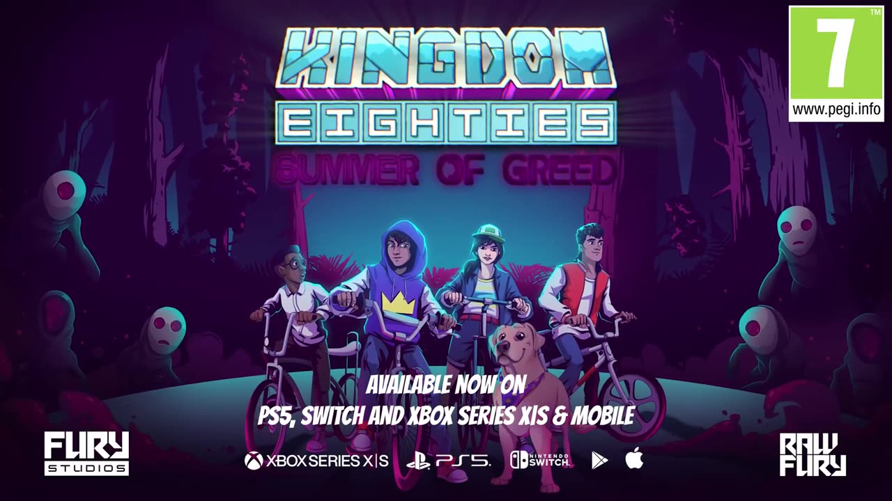 Kingdom Eighties - Official Consoles and Mobile Launch Trailer