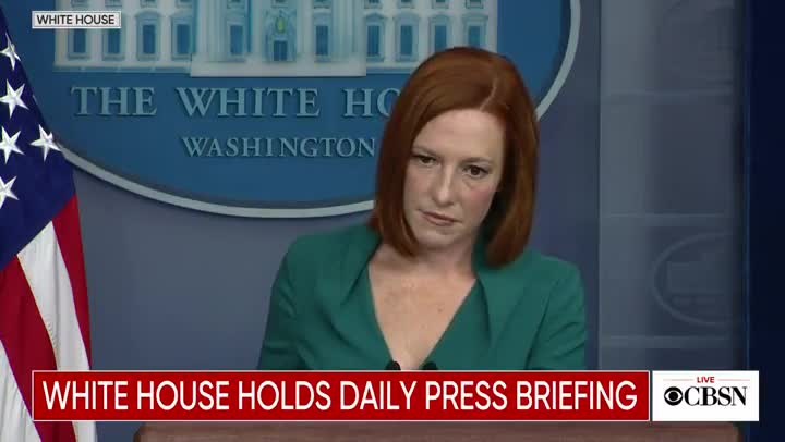 Psaki On Highest Gas Prices Since 2014: "Climate Crisis Certainly Can’t Wait"