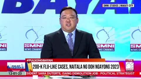 200-K flu-like cases, naitala ng DOH ngayong 2023