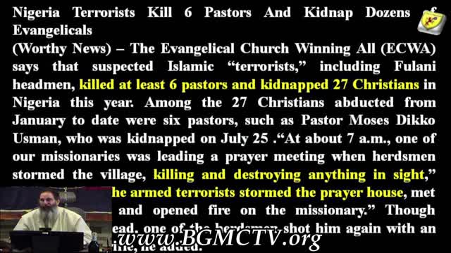 BGMCTV END TIME PROPHECY NEWS 080622
