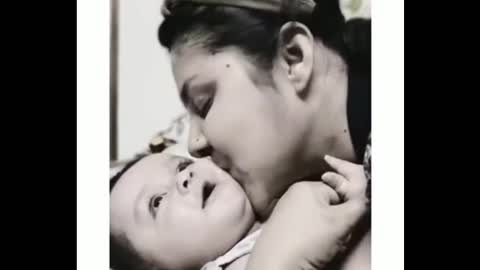 Mother's loves||#cute baby