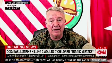 General Admits Kabul Drone Strike Killing 10 Civilians Was ‘a Mistake’