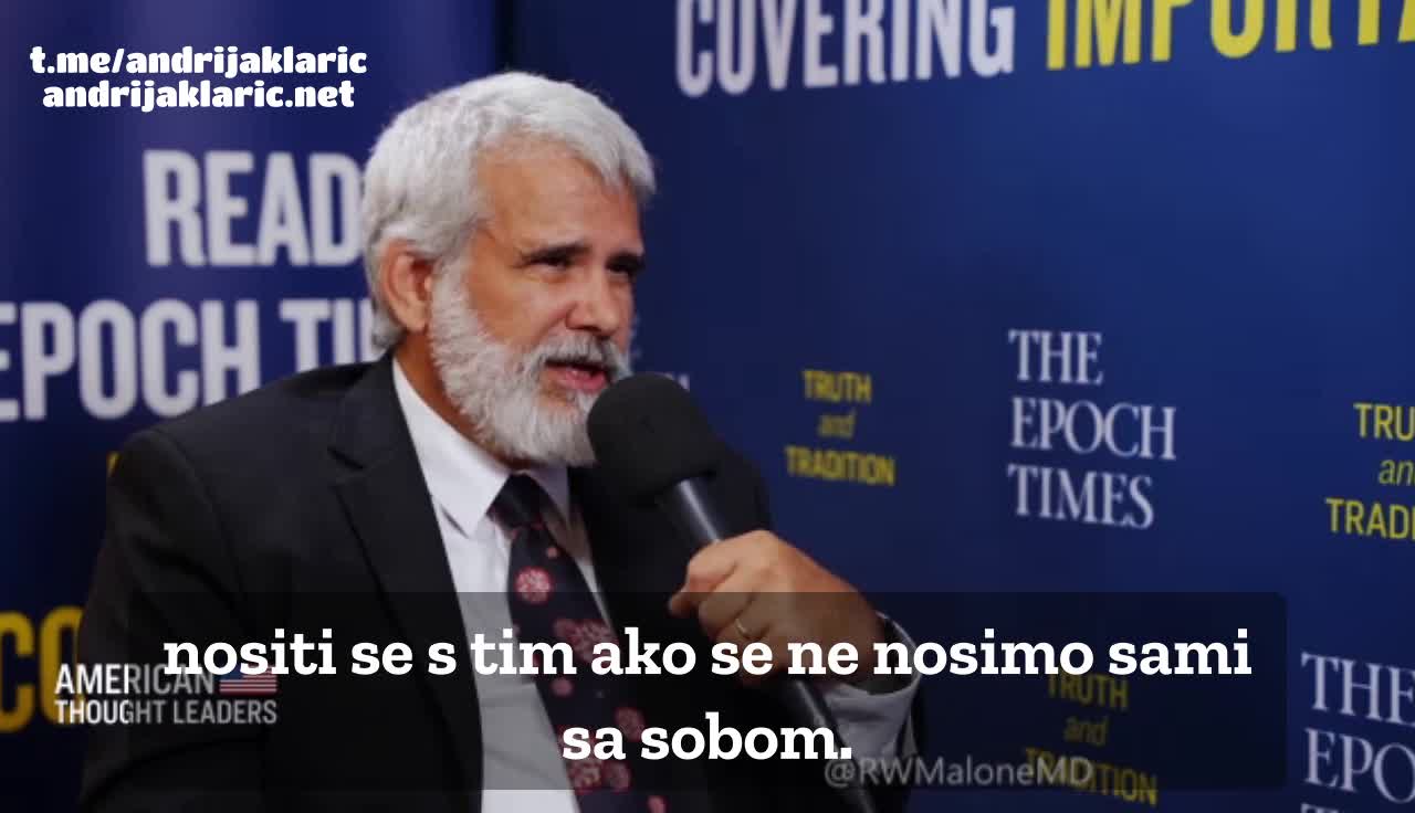 Dr. Robert Malone za EPOHA time.