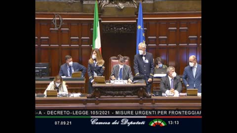 🔴 Intervento in Aula dell'On. Claudio Borghi del 07/09/2021.