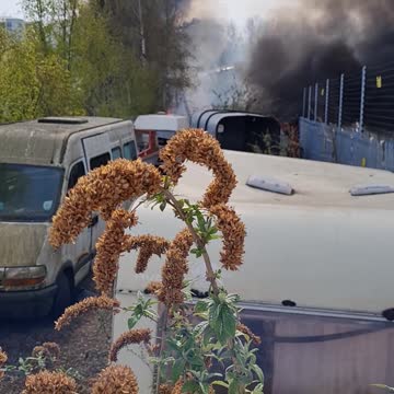 MASSIVE OUT OF CONTROL FIRE IN CARLISLE!!! #2