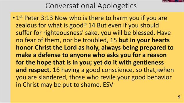 Conversational Apologetics