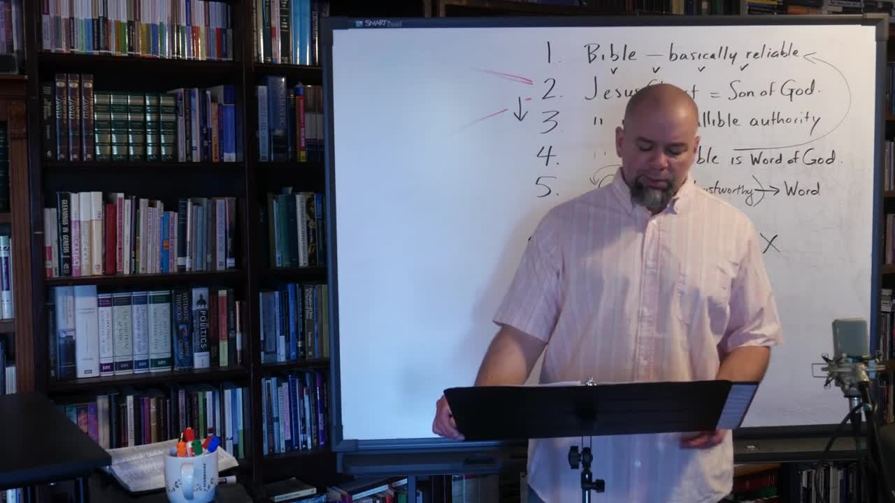 The Inerrancy of Scripture: Form and Burden of Proof