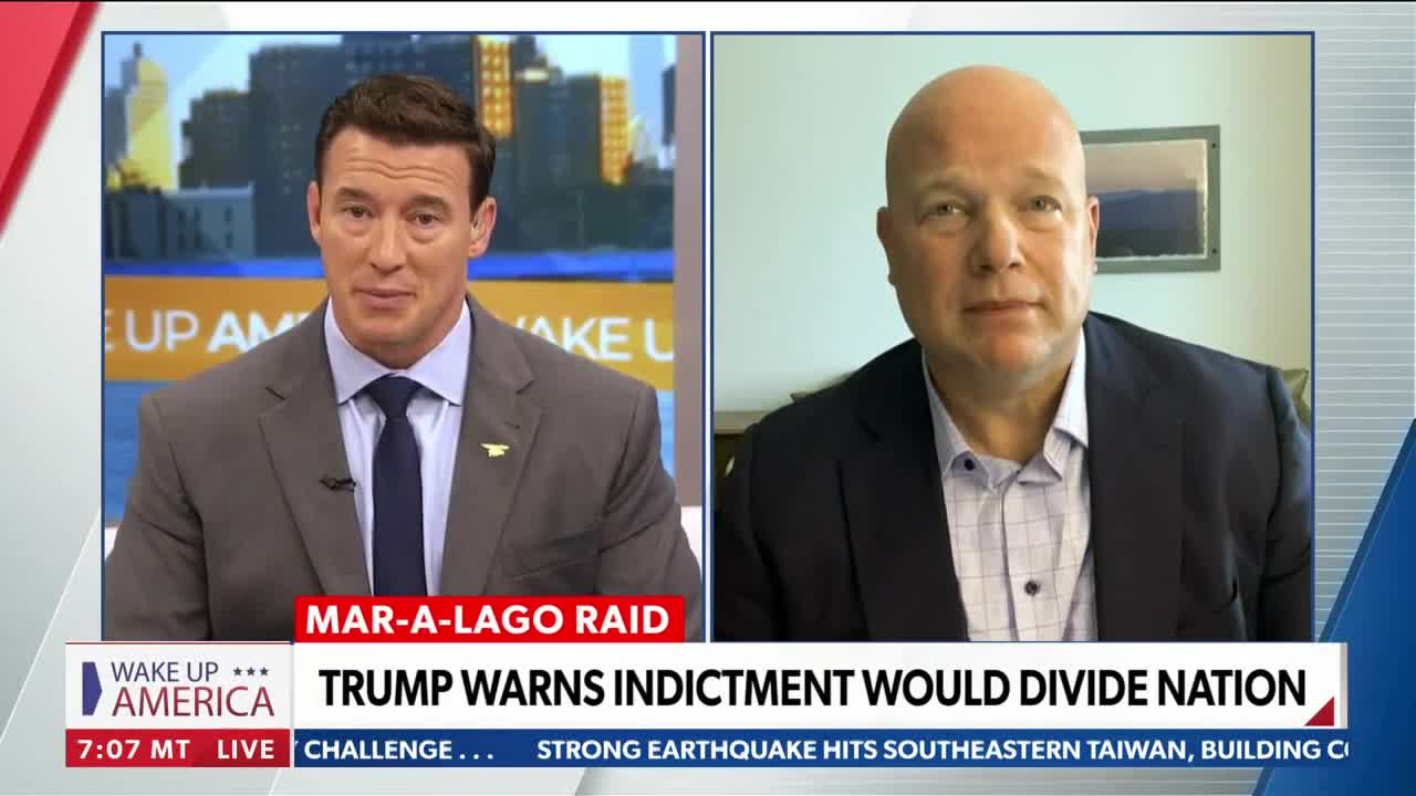 Matt Whitaker on Wake Up America 9/18/2022