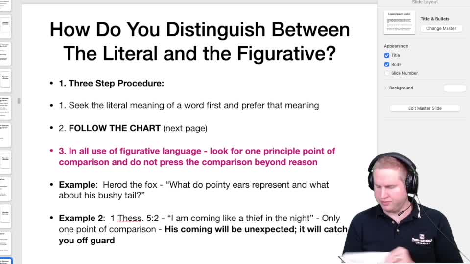 Hermeneutics (Class 8-B - ACU)