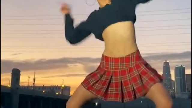 Dancing girl...