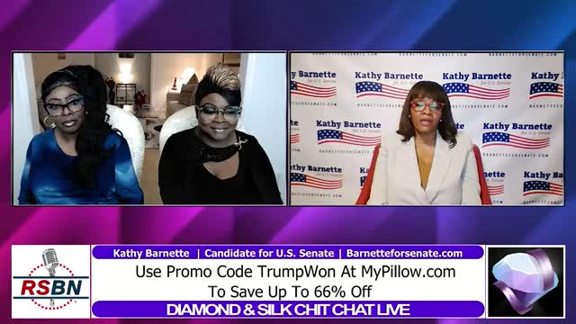 Diamond & Silk Chit Chat With Kathy Barnette 5/9/22