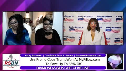 Diamond & Silk Chit Chat With Kathy Barnette 5/9/22