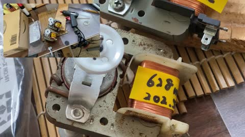 2021年2月26日 クマトリモーターの固定とプーリーの高さ調整