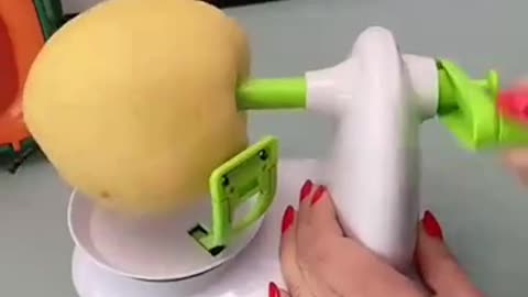 Apple peeler corer