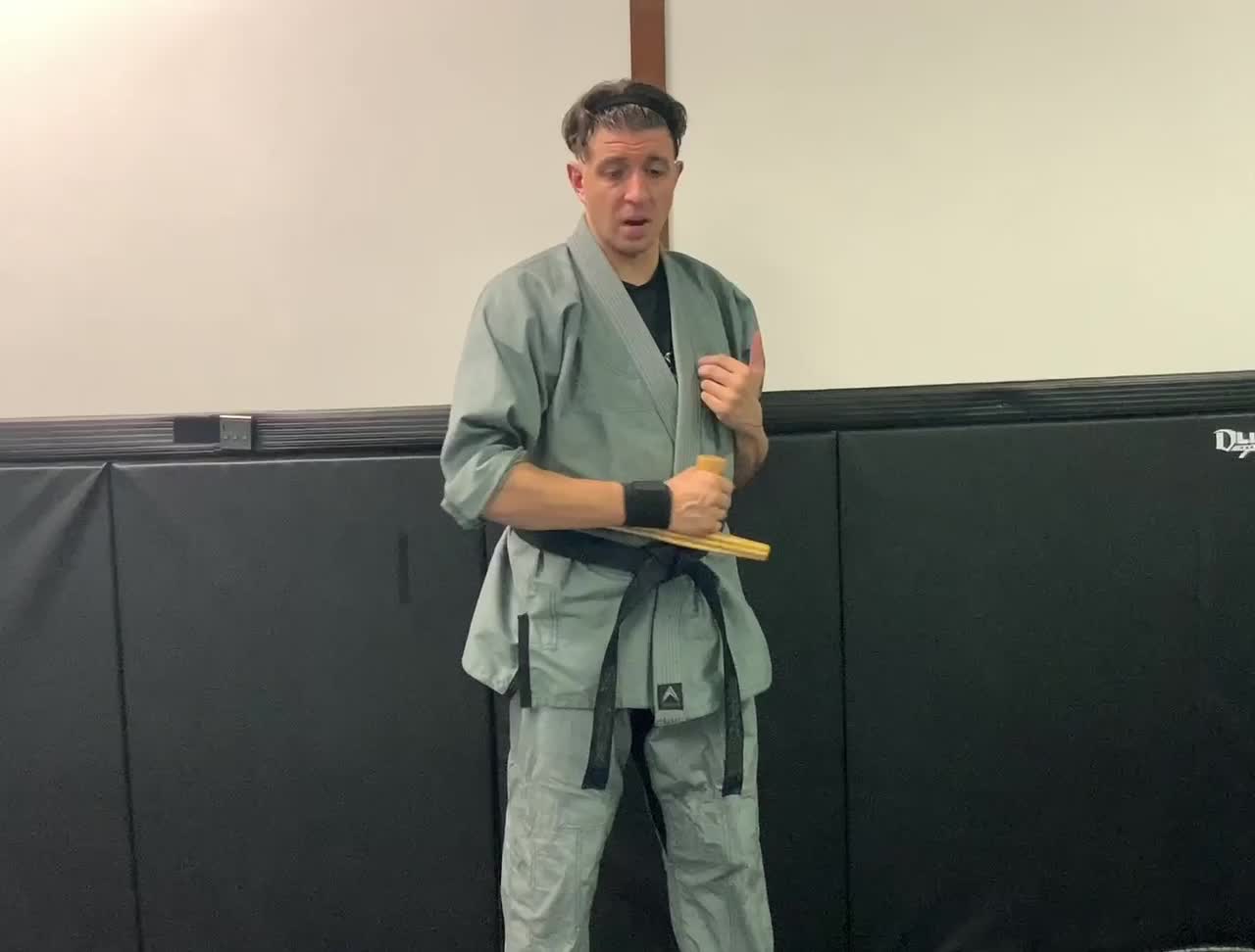 Outside Tonfa swing warm up