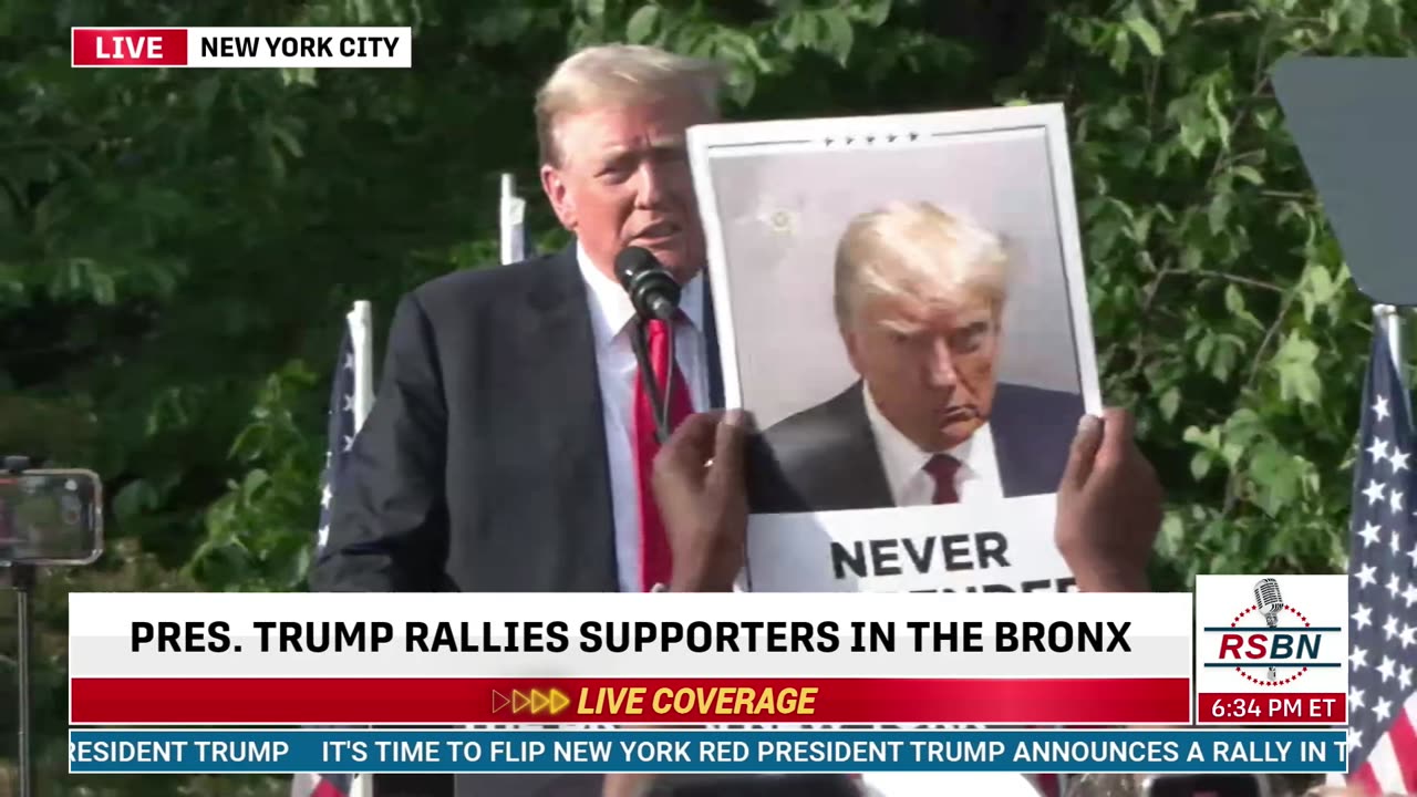 FULL SPEECH: President Trump Delivers Remarks in the Bronx, NY - 5/23/24