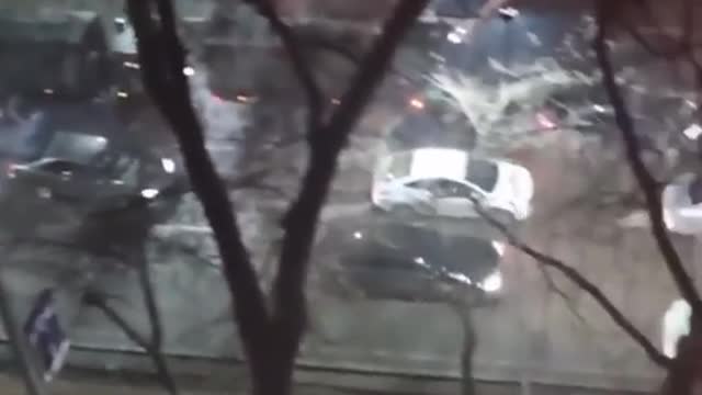 Kazakhstan: The People Attack Military Vehicles