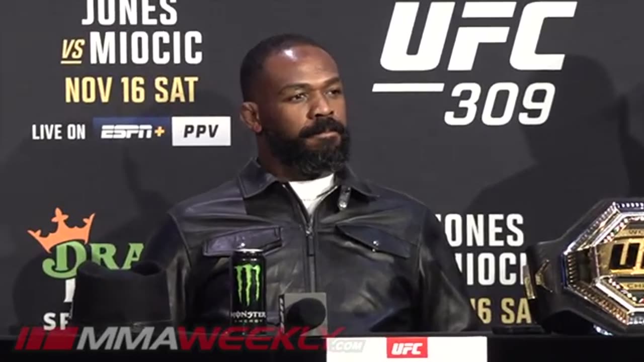 UFC 309 PRESS CONFERENCE: Jon Jones vs Stipe Miocic