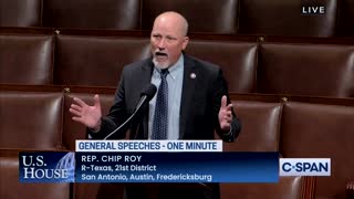 Rep. Chip Roy Warns of 'Deluge' Biden Admin Is About to Cause at Border