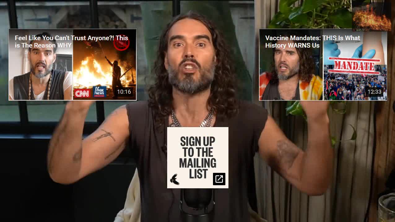 Russel Brand, Covid Narrative is Crumbling