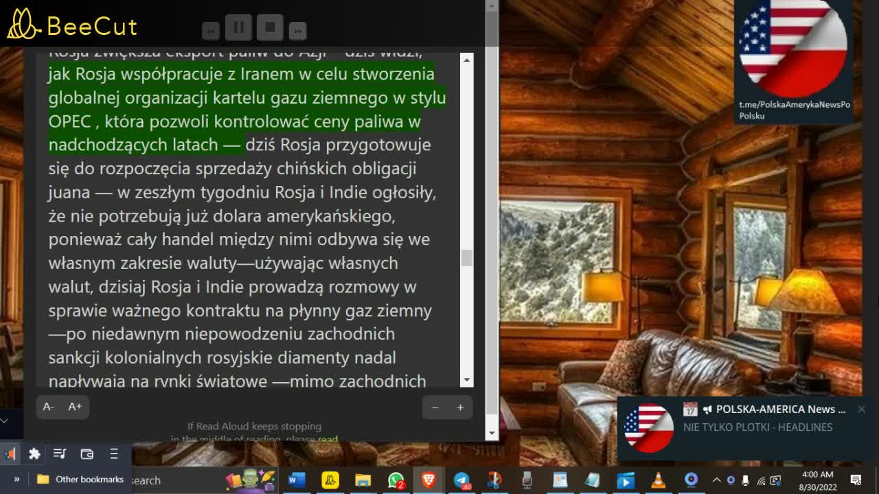 30 sierpnia 2022❌Diaboliczny Zachodni Teatr Okrucieństwa aby „ ułatwić” Rosyjski Kościół egzorcyzmy❌