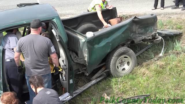 ACCIDENT HOSPITALIZES 3, GOODRICH TEXAS, 03/22/21...