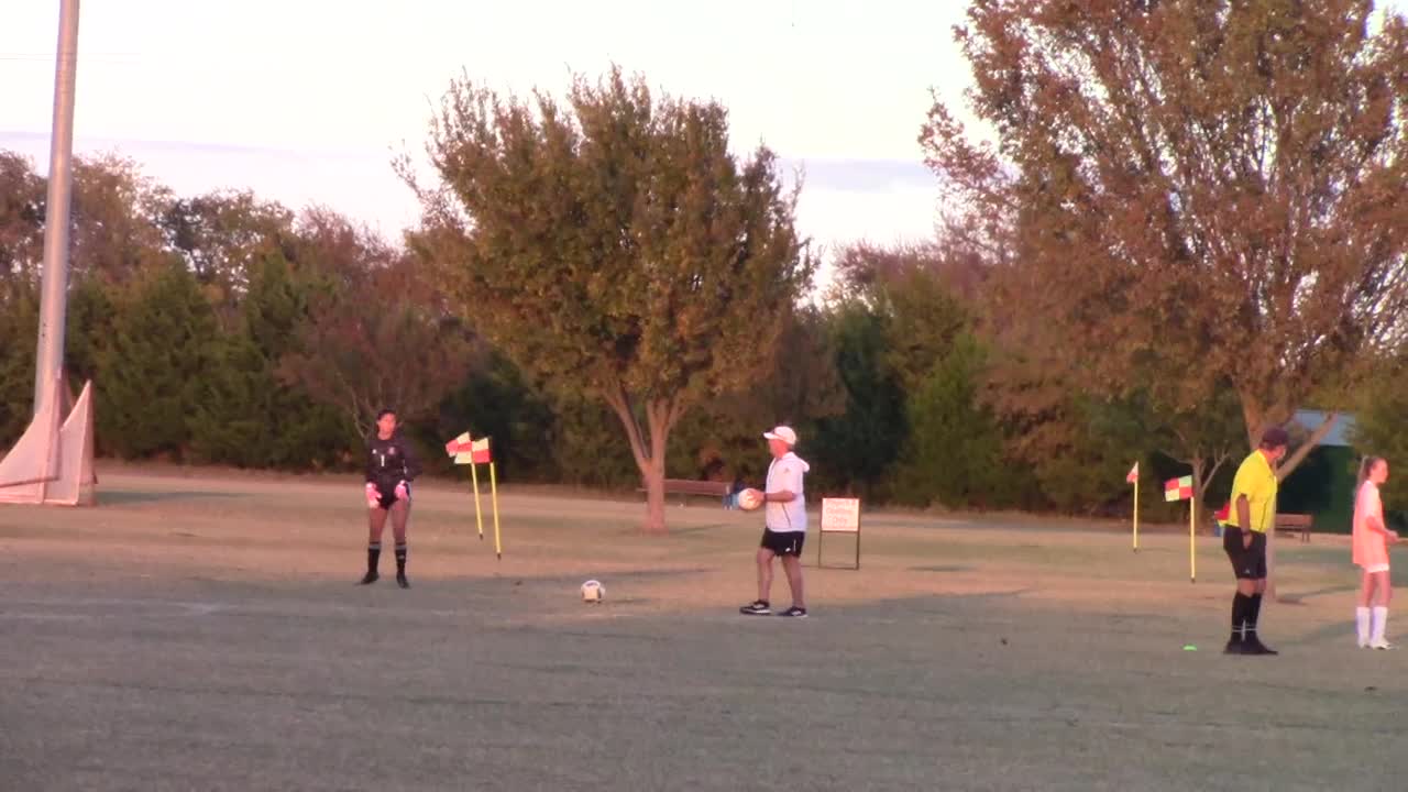 NPL Game 6 goalkeeper warmup