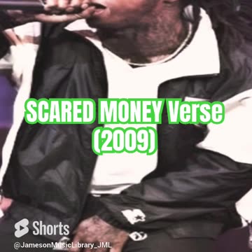 Lil Wayne - Scared Money Verse (2009) (432hz)
