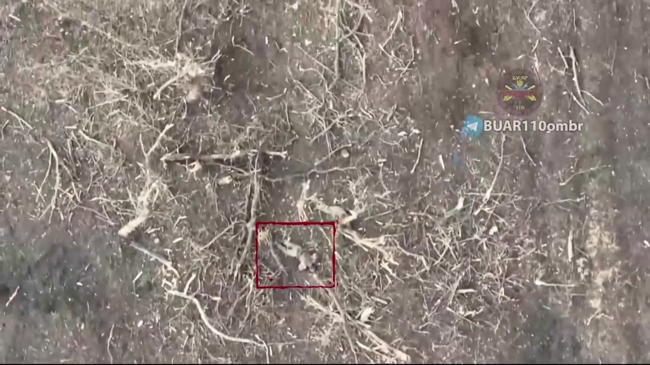 More than a hundred corpses of Russian soldiers in the lens of our copter