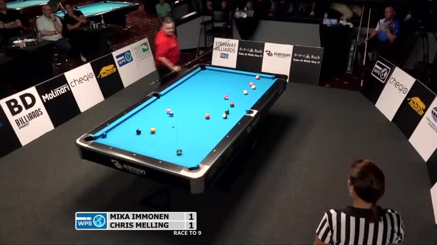 Amazing Pool Tournament ACD 2018 Efren Reyes vs Chris Melling