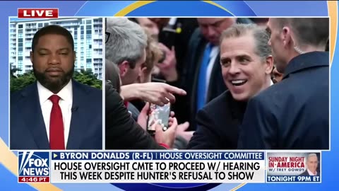 Rep Byron Donalds: Hunter Biden Was The Bagman