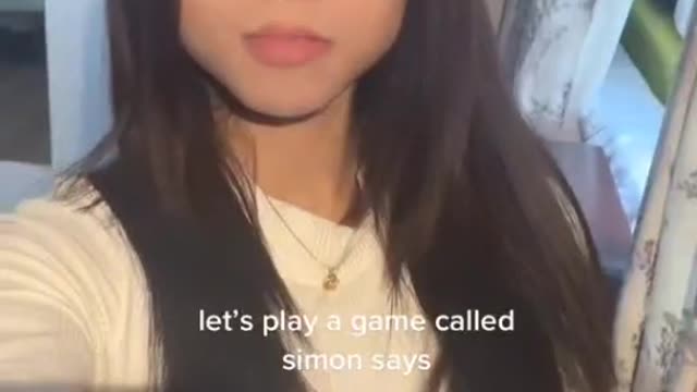 let's play a game called simon says