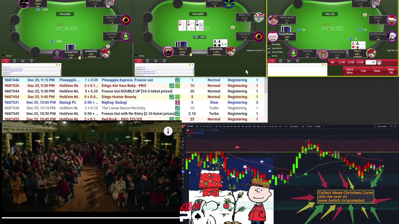 Play Poker, Trade Crypto, and Give it All Away Christmas Edition