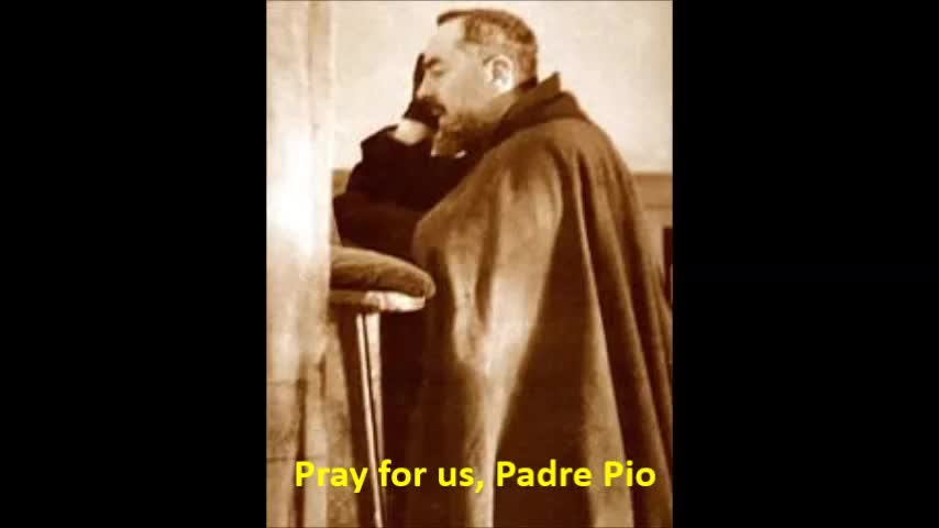 Litany of Padre Pio
