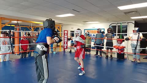 Joey boxing Tommy 3/19/22