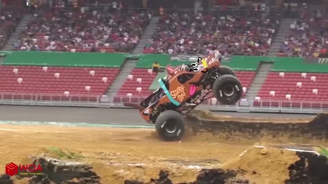 Monster Jam Extended Highlights 2024 | Crazy Monster Trucks Crashes #2