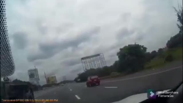 Always be alert on the road!