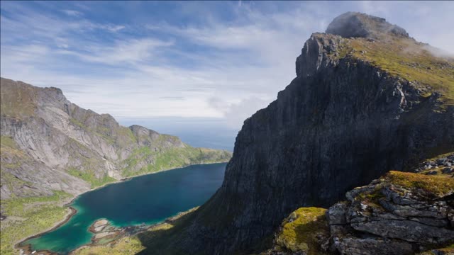 raw lofoten dulpfjorden gylttinden in norway