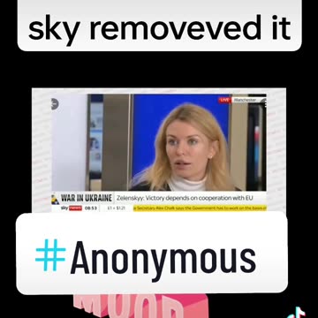 Sky news 🚫 Ukraine MP fucks up