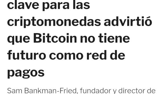 BITCOIN NO TIENE FUTURO COMO RED DE PAGOS, SEGUN EXPERTO