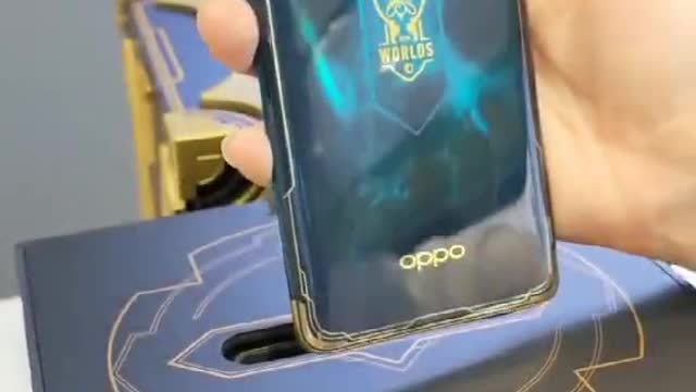 Oppo phone with lol brand