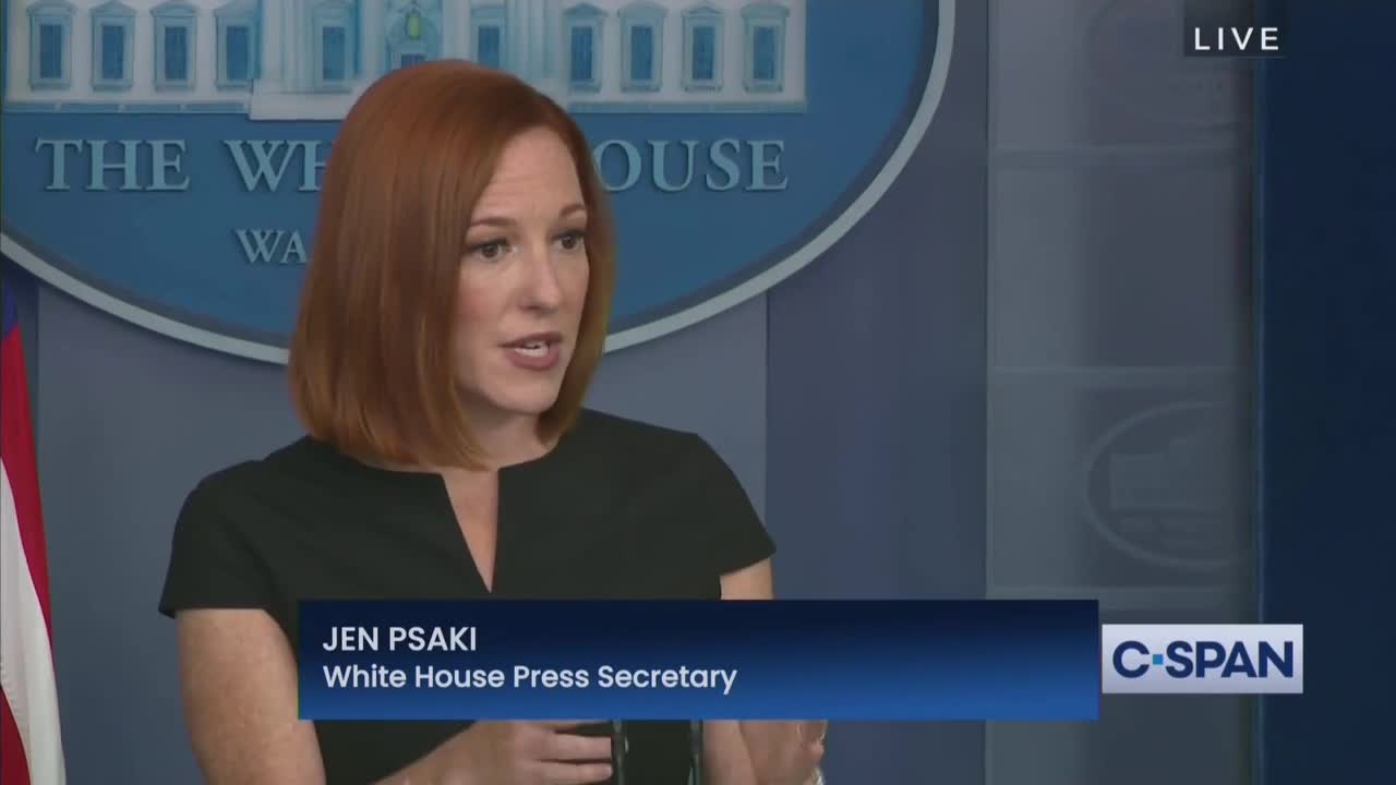 Jen Psaki Argues Critics of Door-to-Door Vaccination Checks are 'Literally Killing People'