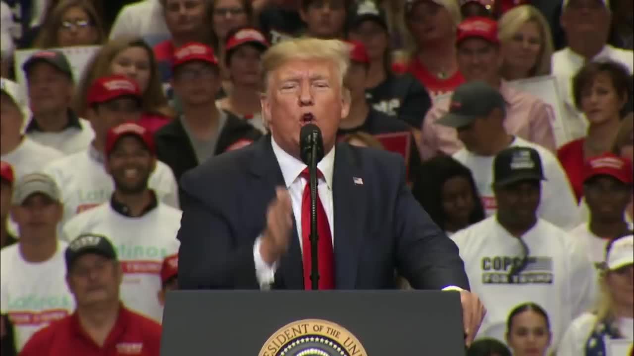 Trump Rally Dallas Texas October 17 2019 Flashback