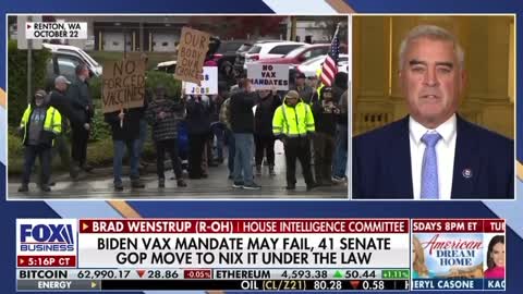 Wenstrup joins FOX Business to discuss vaccine mandates