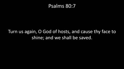 KJV Bible Psalms Chapter 80