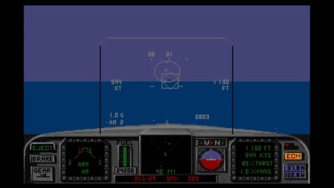 F_A-18 Interceptor (1988) Amiga 500 Longplay