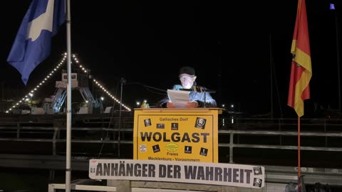 Wolgast - Rolf seine Rede am heutigen Abend 05-11-2024