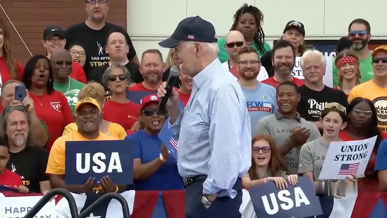 Biden takes aim at Trump_s record in Labor Day speech